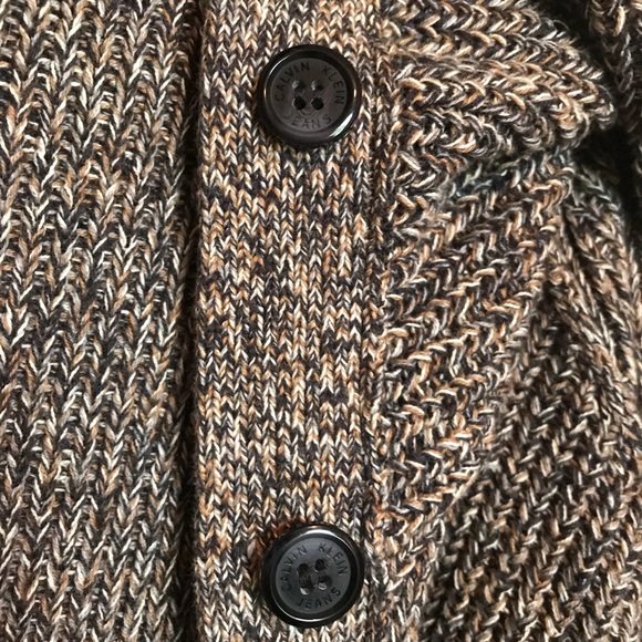 Calvin Klein Sweater Jacket With Buttons - Picture 5 of 7